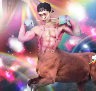 Illustration for article titled Let Korean Photoshop Trolls Brighten Your Day Once Again